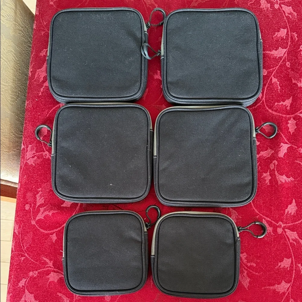 Black Camera Filter Case Set